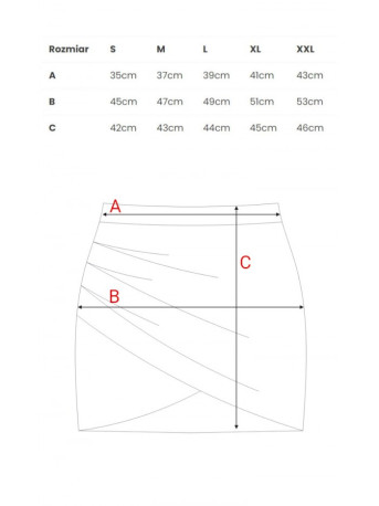 M568 Mini sijonas iš dirbtinės odos - juodas