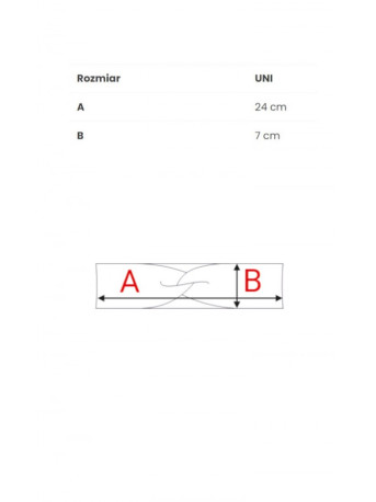 B216 Galvos juosta - juoda