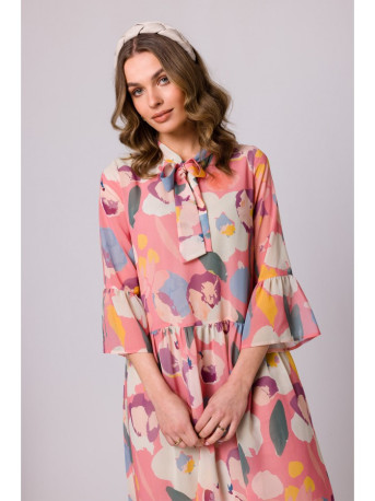 S337 Šifoninė suknelė su surišta iškirpte - 1 modelis