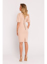 M779 Suknelė su biustu - smėlio spalvos