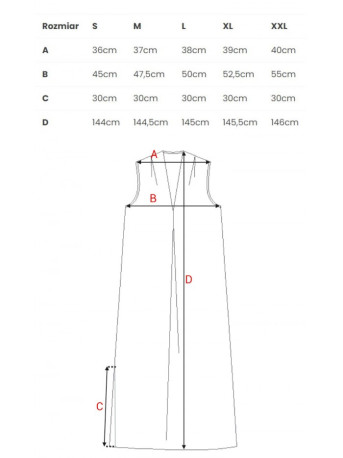 B283 Maxi suknelė su piešiniu - 3 modelis