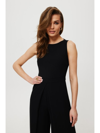 K184 Platus kombinezonas - juodas