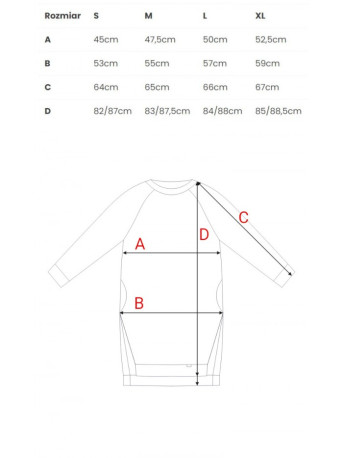 B101 Didelio dydžio tunika su skeltais šonais - kariškai žalia