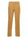 K055 Plonos kelnės - cinamono spalvos