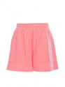 B295 Šortai su kišenėmis - koralinės spalvos