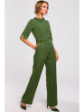 M463 Kombinezonas su atsegama apykakle - žalias