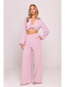 M862 Wide leg trousers - crepe pink