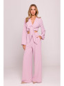 M862 Wide leg trousers - crepe pink