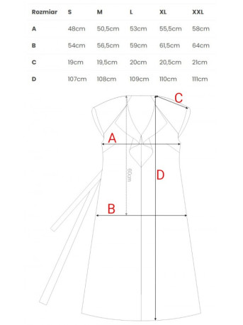 S411 Sleeveless dress with ruffled neckline - powder