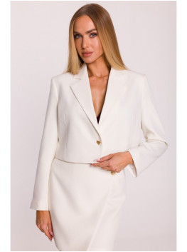 M853 Cropped blazer - cream