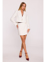 M853 Cropped blazer - cream