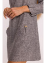 M870 Tweed mini dress - graphite