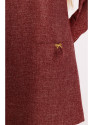 M870 Tweed mini dress - maroon