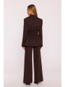 M873 Blazer with cinched waist - brown