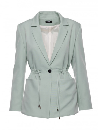 M873 Blazer with cinched waist - mint
