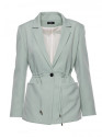 M873 Blazer with cinched waist - mint