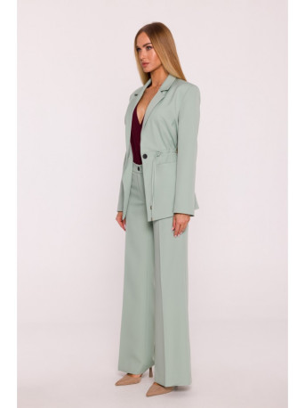M873 Blazer with cinched waist - mint