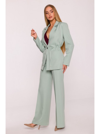 M873 Blazer with cinched waist - mint