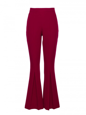 M874 Flared leg trousers - maroon