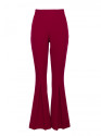 M874 Flared leg trousers - maroon