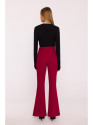 M874 Flared leg trousers - maroon