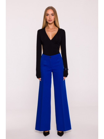 M875 Wide leg trousers - royal blue