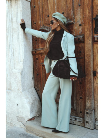 M875 Wide leg trousers - mint