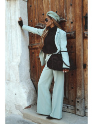 M875 Wide leg trousers - mint