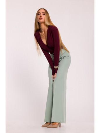 M875 Wide leg trousers - mint