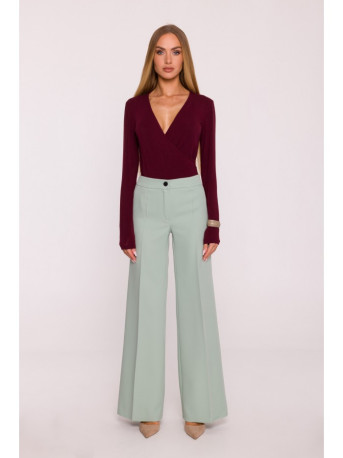 M875 Wide leg trousers - mint