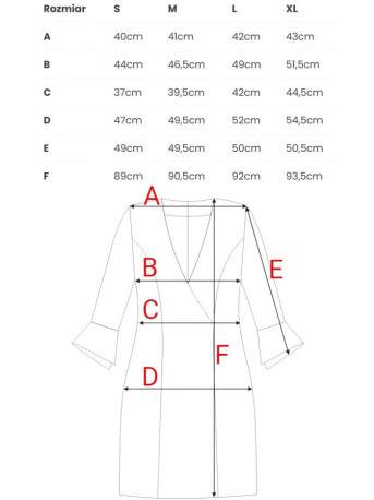 M877 Print dress with wide cuffs - model 3
