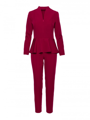 M878 Pepulm jumpsuit - maroon