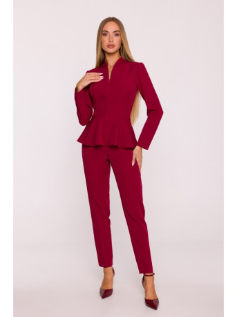 M878 Pepulm jumpsuit - maroon