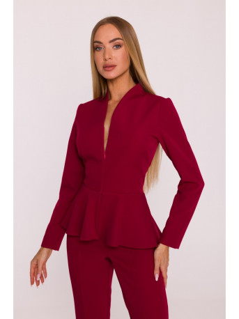 M878 Pepulm jumpsuit - maroon
