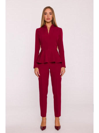 M878 Pepulm jumpsuit - maroon