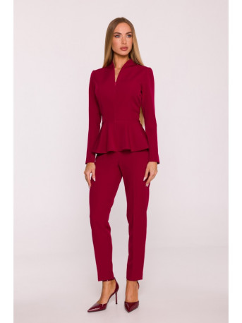 M878 Pepulm jumpsuit - maroon