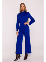 M879 Jumpsuit with stand-up collar - royal blue