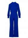 M879 Jumpsuit with stand-up collar - royal blue