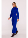 M879 Jumpsuit with stand-up collar - royal blue