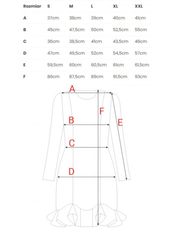 M880 Ruffled hem dress - brown