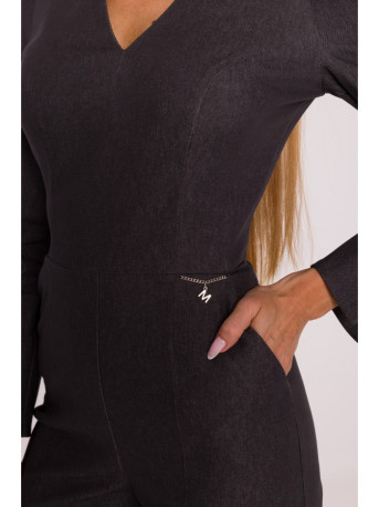 M883 Denim-look jumpsuit - graphite