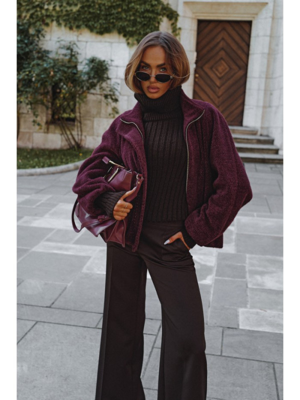 M885 Coat fabric jacket - maroon