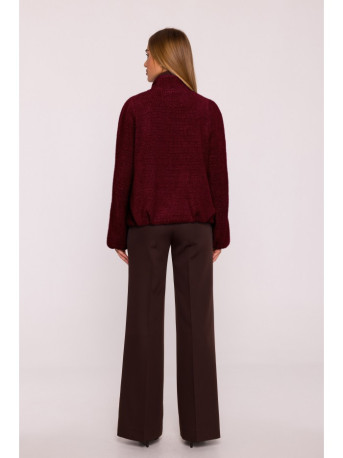 M885 Coat fabric jacket - maroon