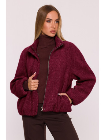 M885 Coat fabric jacket - maroon
