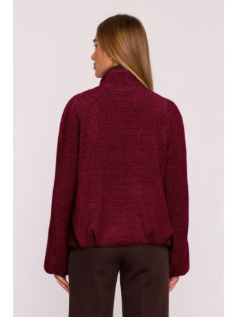 M885 Coat fabric jacket - maroon