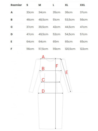 S412 Pencil dress with decorative shoulders - beige