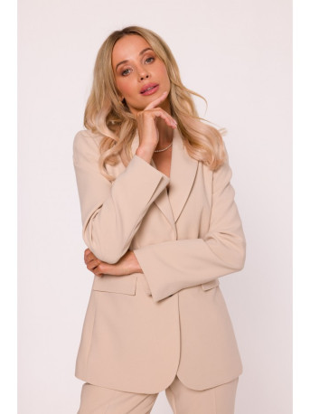 S417 Taliored blazer - beige
