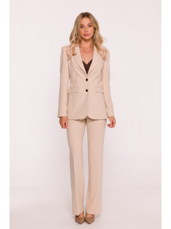 S417 Taliored blazer - beige