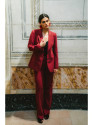S417 Taliored blazer - maroon