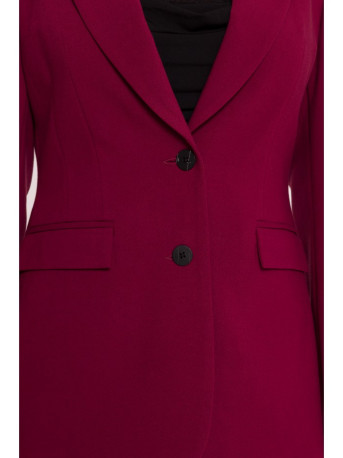 S417 Taliored blazer - maroon